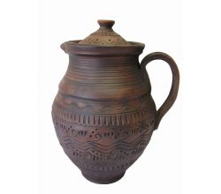 Глечик із глини Етно (3 л)